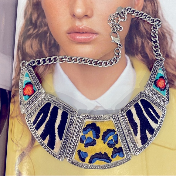 Zara | Jewelry | Zara Bib Necklace 